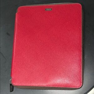 Michael Kors Red Tablet Case Folio Design